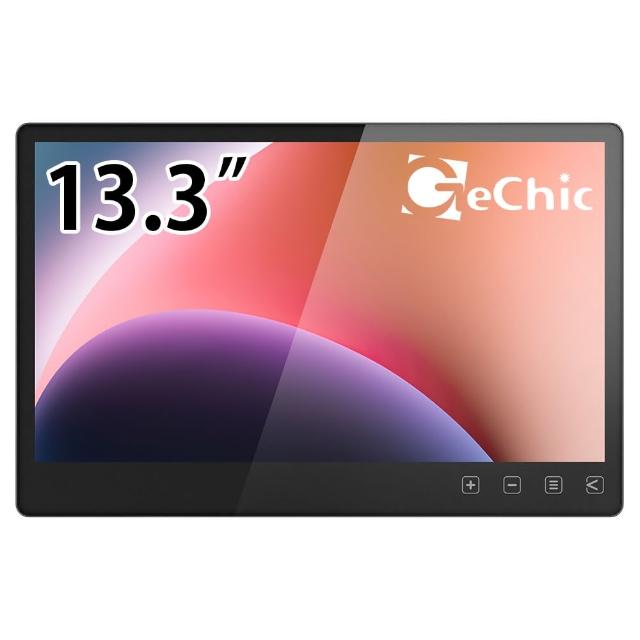  GeChic 給奇創造 T131B 是一款小巧高效的 IPS 平面顯示器，尺寸小於 20 吋，適合商務旅行或輔助使用。解析度 1920x1080 (FHD) 以下，提供清晰影像；HDMI 輸入介面，連線簡單便捷；無 HDR 設計，聚焦輕薄便攜，完美搭配筆電或遊戲裝置。 