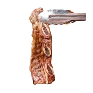 【勝崎生鮮】紐西蘭PS帶骨牛小排15片組(100公克±10% / 1片)