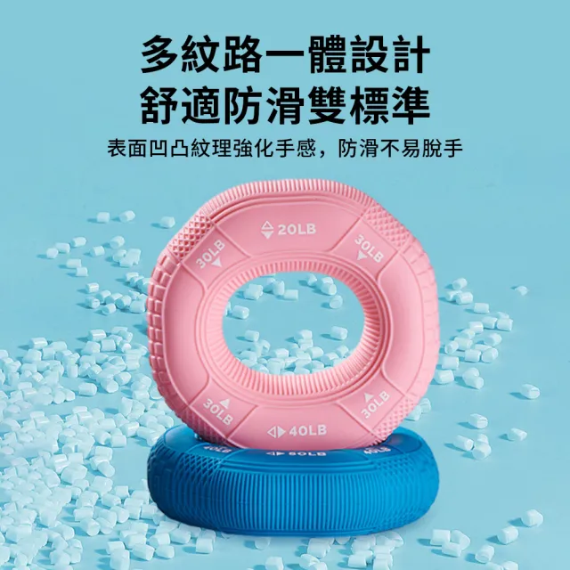 【QMVF】防滑矽膠握力圈 肌耐力訓練 三力度握力圈 握力器 握力環 練臂肌訓練 復健握力球 手指康復訓練器