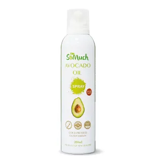 【壽滿趣-Somuch】紐西蘭頂級冷壓初榨酪梨油噴霧/噴油瓶(200ml)