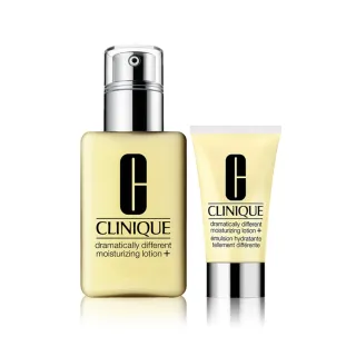 【CLINIQUE 倩碧】穩肌神隊友奇蹟乳組(平衡修護奇蹟乳125ml+平衡修護奇蹟乳50ml_小黃油)