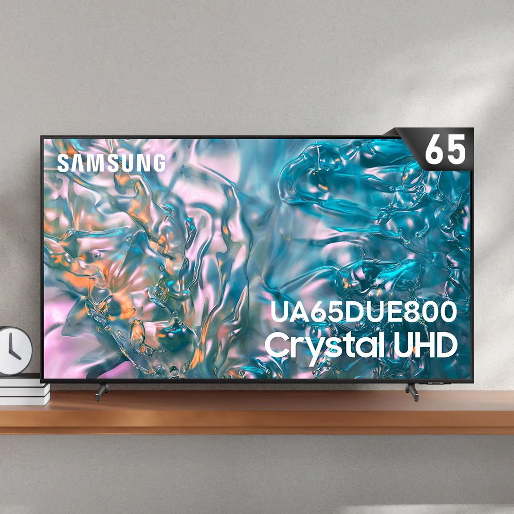 【Samsung 三星】家電快配★65型4K HDR智慧連網 液晶顯示器(UA65DUE800XXZW)