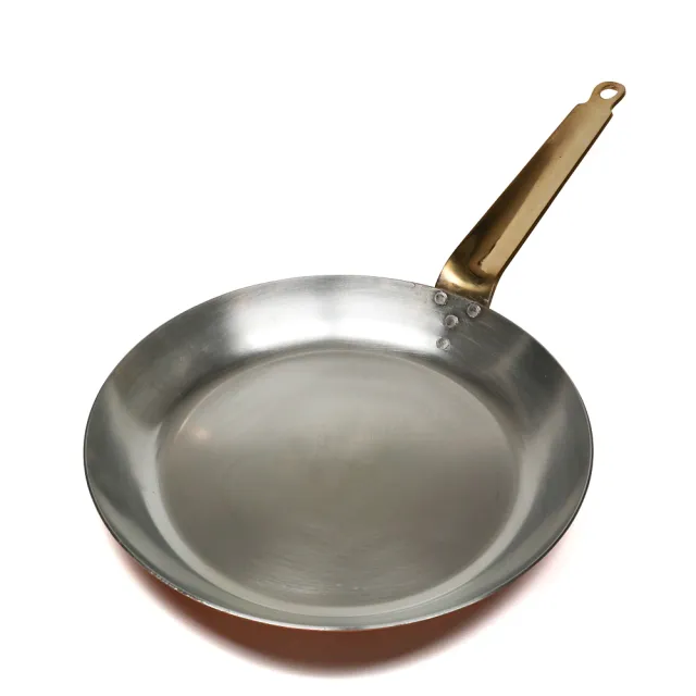 【福介商店】日本銅鍋 丸新銅器 銅製平底鍋 30cm(平底炒鍋 單柄煎鍋 長柄鍋)