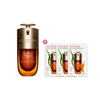 【CLARINS 克蘭詩】全新 第九代黃金雙萃精華30ml(抗老精華液 換季穩膚)