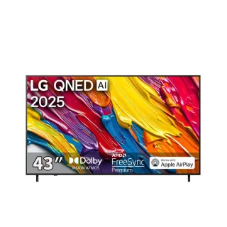 【LG 樂金】家電快配★43型 QNED 4K AI語音物聯網智慧顯示器(43QNED82ATA)