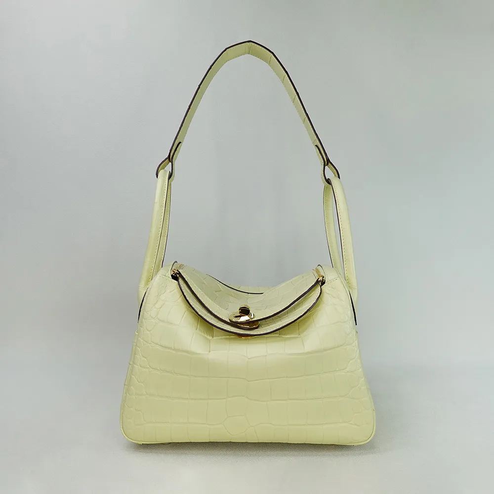 【M2nd】珍稀鱷魚腹皮26cm琳琳包(Y0001D)