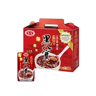 【愛之味】沖繩黑八寶禮盒 減塑版 340ml x 12入/打(嚴選八種珍貴穀物)