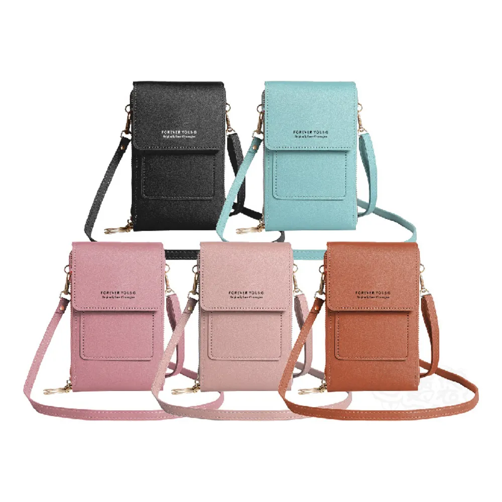 【Finger Pop 指選好物】可觸控手機側背包(手機包 手機背帶 手機袋 手機背袋 手機包包)