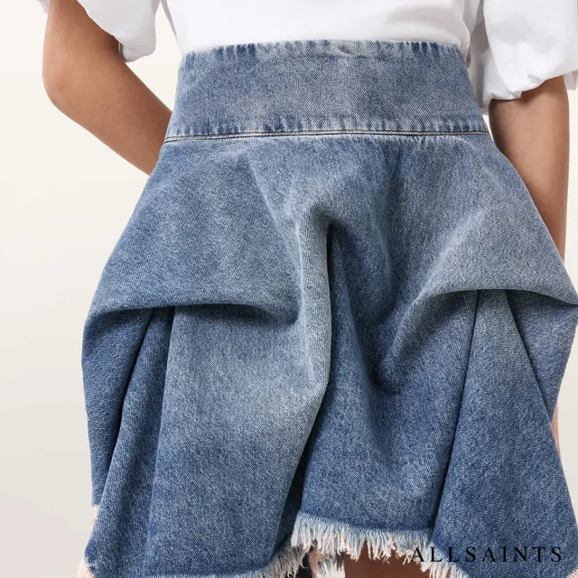 【ALLSAINTS】CRISSY 高腰牛仔短裙 W025RD(常規版型)