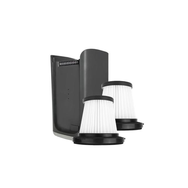 【NICONICO】全新升級強力旋風無線吸塵器-NI-L2004配件組(電池*1+hepa濾網*2)