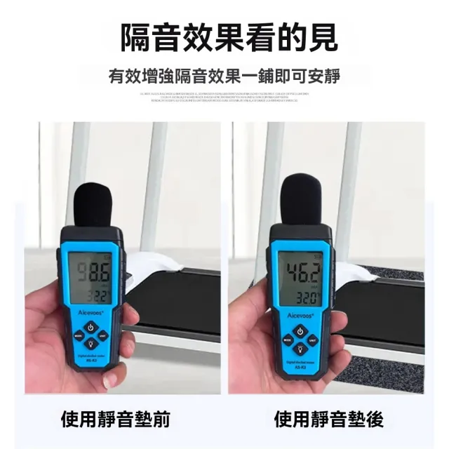 【匠俱】9mm運動器材專用地墊｜跑步機｜地板保護墊1.7*0.8m(隔音地毯 適用電腦椅 辦公椅 電競椅防刮地板)