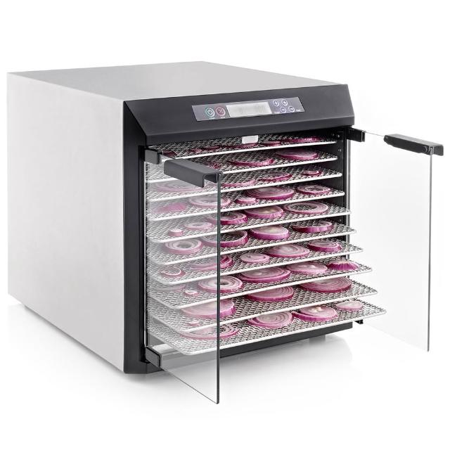 【Excalibur 伊卡莉柏】十層不鏽鋼乾果機-對開式(EXC10EL限量福利品)