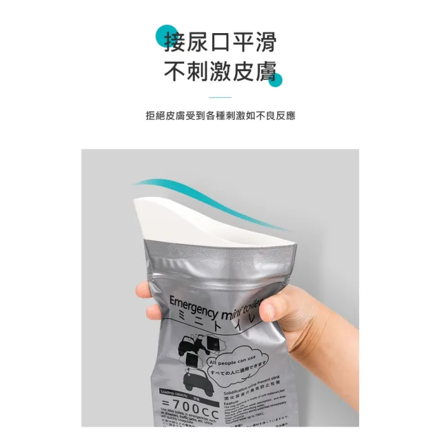 【ROYAL LIFE 皇室生活】便攜拋棄式車用應急尿袋-粉末款(拋棄式尿袋/嘔吐袋/一次性尿袋/應急尿袋)