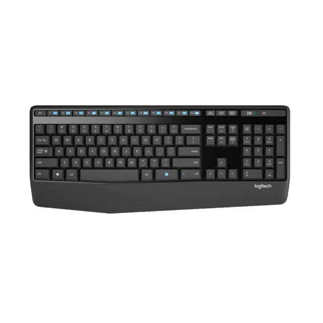 【Logitech 羅技】MK345 無線鍵盤滑鼠組(黑)(三入組)