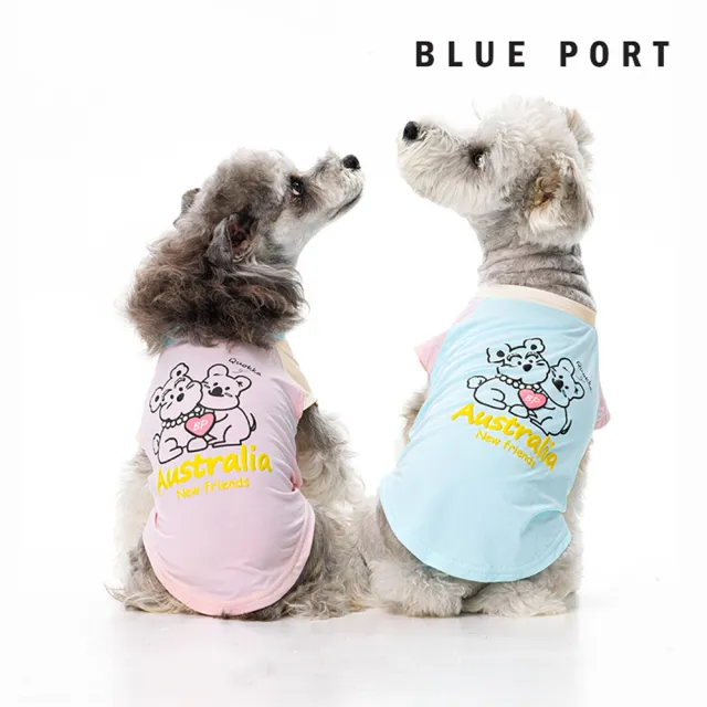【BLUE PORT】防曬涼感衣(超涼感 透氣不悶熱 舒適親膚 寵物服飾 狗狗服裝 貓咪衣服 清涼防曬)