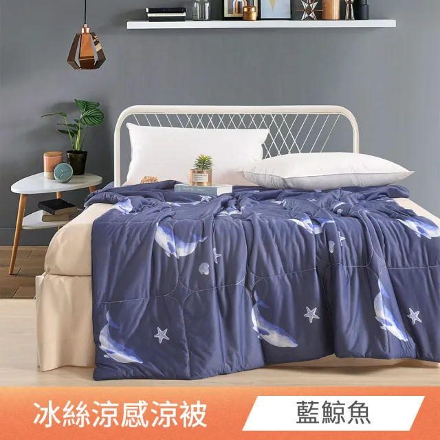 【日禾家居】買一送一 冰絲涼感涼被(150X200cm 多款挑) 涼被/冷氣毯