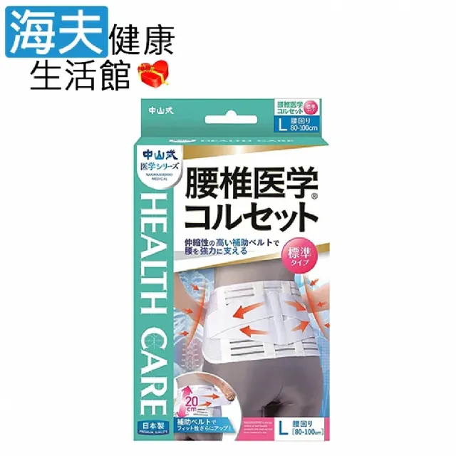 【海夫健康生活館】中山式 護腰 未滅菌 LZ 腰椎醫學護腰 標準型(F0126-01)