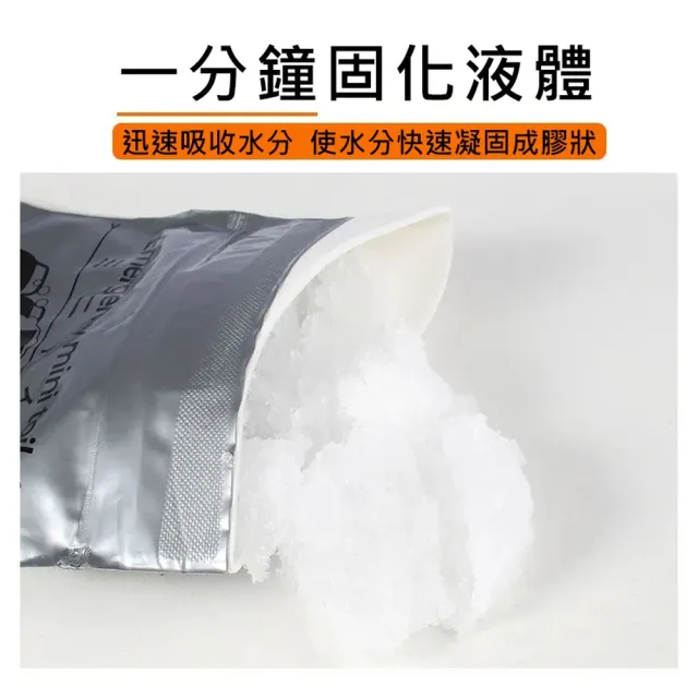 【ROYAL LIFE 皇室生活】便攜拋棄式車用應急尿袋-吸水棉(拋棄式尿袋/嘔吐袋/一次性尿袋/應急尿袋)