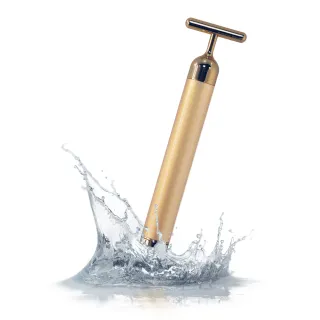 【J.A.Beauty】黃金美容按摩棒 T型按摩美容棒(台灣製)