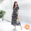 【OB 嚴選】觸膚柔軟懶人洋裝(涼感、冰箱、休閒、約會、渡假風)
