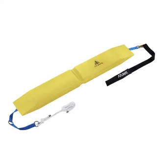 【ATUNAS 歐都納】魚雷浮標-水上浮具(2937R新黃/助泳/泳渡溪潭/游泳)