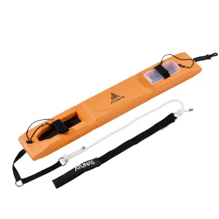 【ATUNAS 歐都納】水上浮具魚雷浮標/附收納盒(RT-100R柑/助泳/泳渡溪潭/海泳戲水)