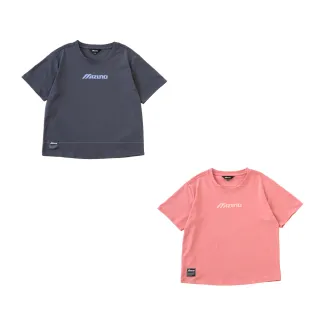 【MIZUNO 美津濃】SPORTSTYLE 抗UV 女款休閒短袖T恤 D2TAC224XX（任選一件）(T恤)