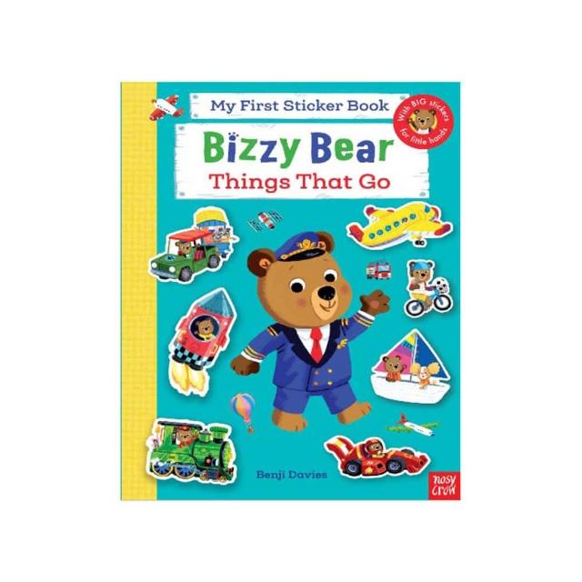 Bizzy Bear: My First Sticker Book Things That Go （貼紙書）