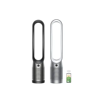 【dyson 戴森】TP07 Purifier Cool 二合一空氣清淨機(黑鋼色+銀白色)超值組