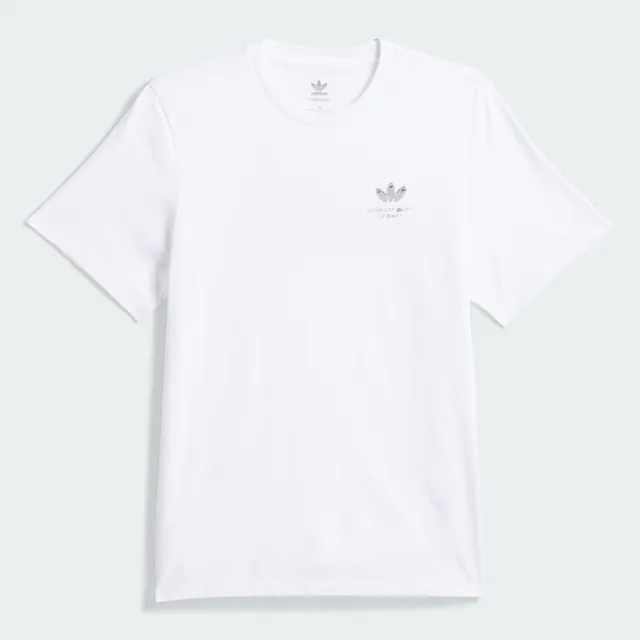 【adidas 愛迪達】Hj Trash Tee 男女 T恤 運動上衣 休閒短袖 白 亞版(JD2714)