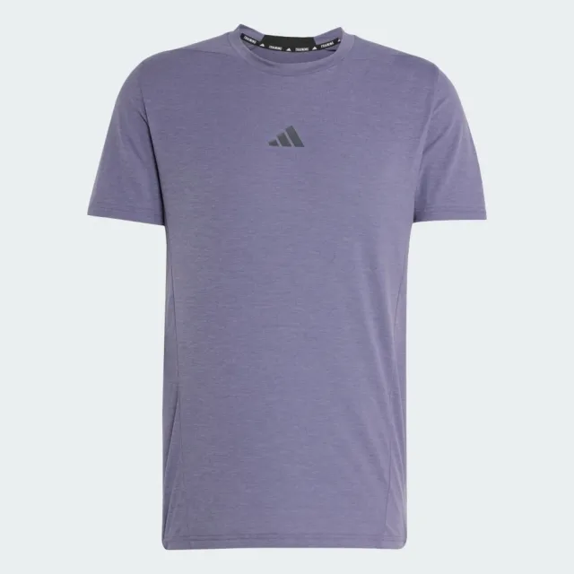 【adidas 愛迪達】D4t Tee 男 T恤 運動上衣 休閒短袖 吸濕排汗 紫 亞版(JX3289)