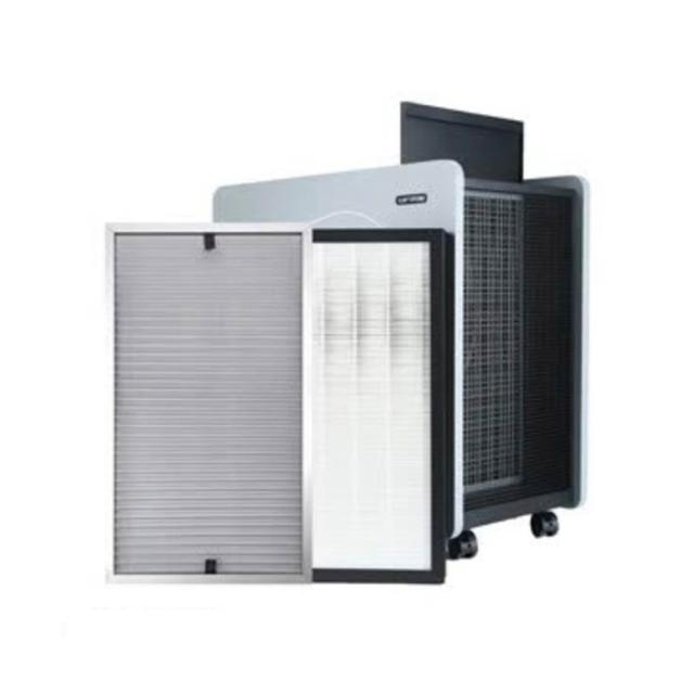 【LUFTRUM 瑞際】寵物版濾網BC600專用(可水洗金屬網+HEPA H13 活性碳濾網2片/組)