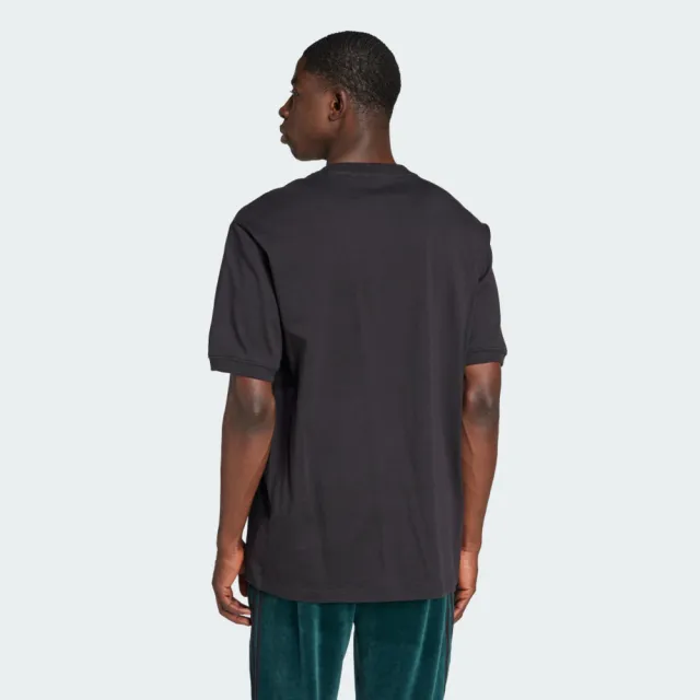 【adidas 愛迪達】Oversize Tee 男 T恤 運動上衣 休閒短袖 黑 亞版(JW5913)