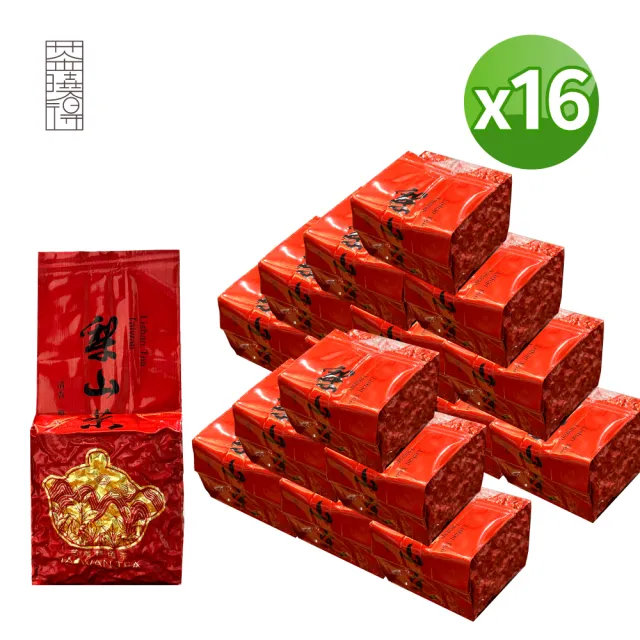 【xiao de tea 茶曉得】梨山濃郁甜果烏龍茶葉(75gx16包-2斤)