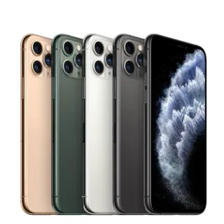 【Apple】A級福利品 iPhone 11 Pro Max 64GB 6.5吋(贈充電線+玻璃貼+透明殼)