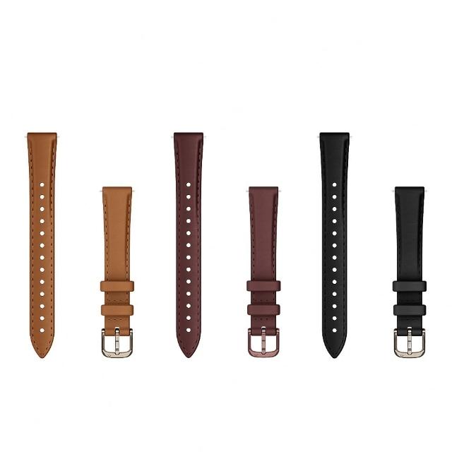 【GARMIN】Quick Release Lily 2 皮革錶帶