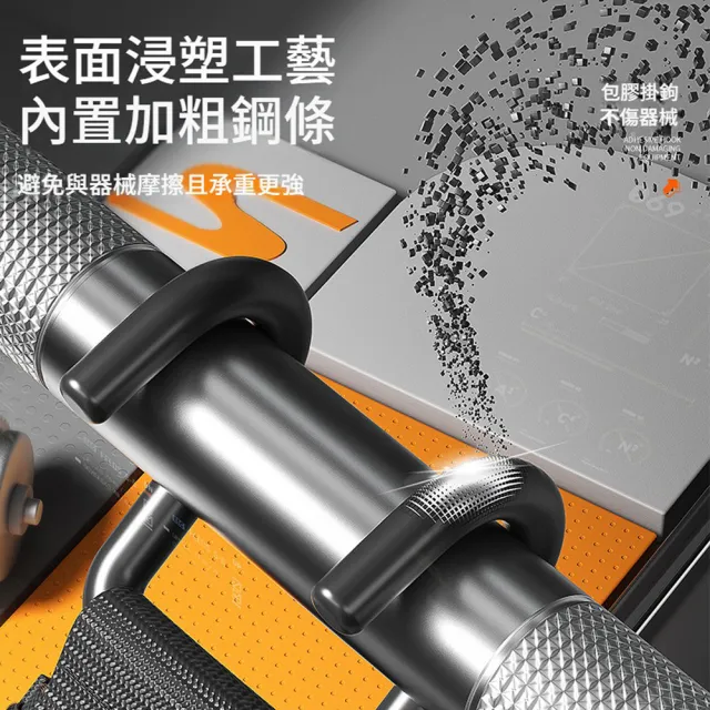 【ANTIAN】1對入 引體向上輔助鉤 健身助力鉤 防脫手吊單槓助力鉤 單槓護腕勾 硬舉輔助器