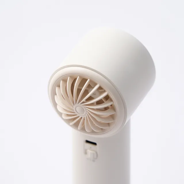 【POIEMA】Air 手持小電風扇(100檔風速/可做行動電源充電用/USB/高續航/頸掛手持/SMX796Z)