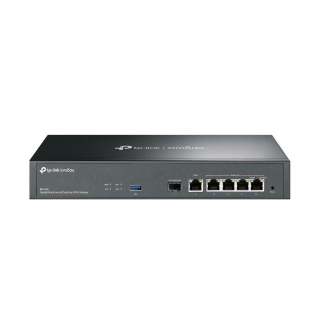 【TP-Link】Omada Gigabit 機架/桌上型 VPN 路由器 5埠 Gigabit + 1埠 SFP(ER7406)