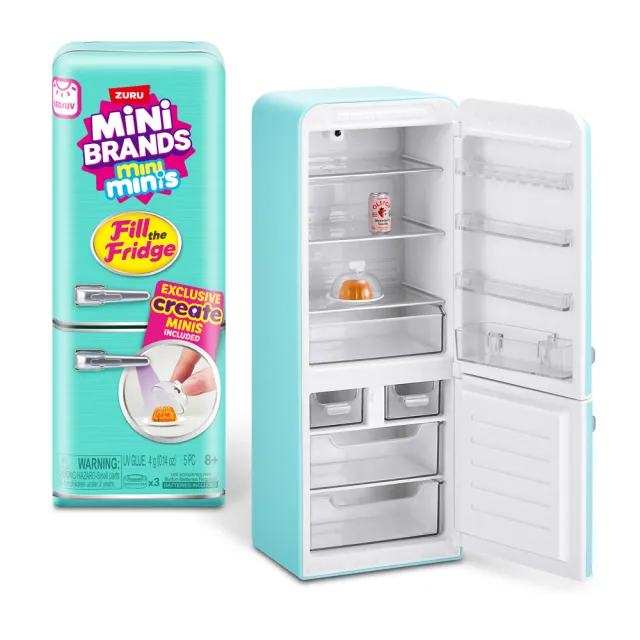 【Mini Brands】把冰箱填滿的冰箱