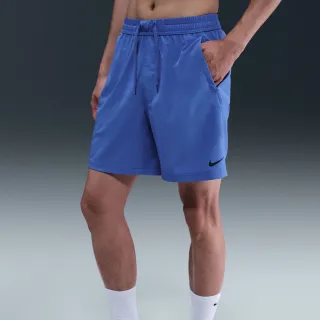 【NIKE 耐吉】短褲 男 運動褲 訓練 慢跑 瑜伽 AS M NK DF FORM 7IN UL SHORT 藍 DV9858-411