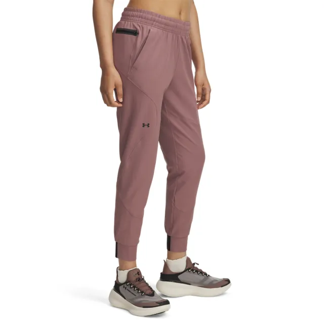 【UNDER ARMOUR】UA 女 Unstoppable Jogger 長褲_1376926-651(紅色)