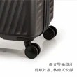 【Crocodile】PC行李箱推薦 可擴充旅行箱 24吋 TSA海關鎖 耐用靜音輪-0111-08624(霧面行李箱 兩色任選)