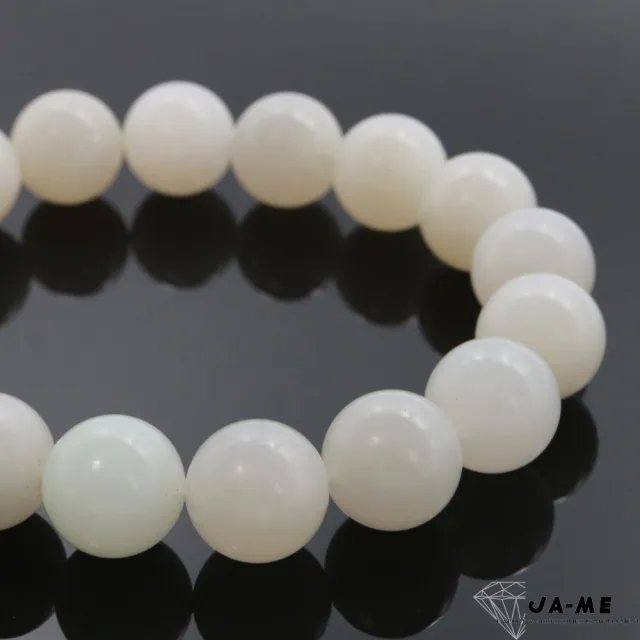 【JA-ME】天然和田玉新疆羊脂白玉手串12-12.5mm