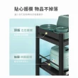 【慢慢家居】專人組裝-五層60寬-廚房可移動置物電器架(金屬導軌抽屜)