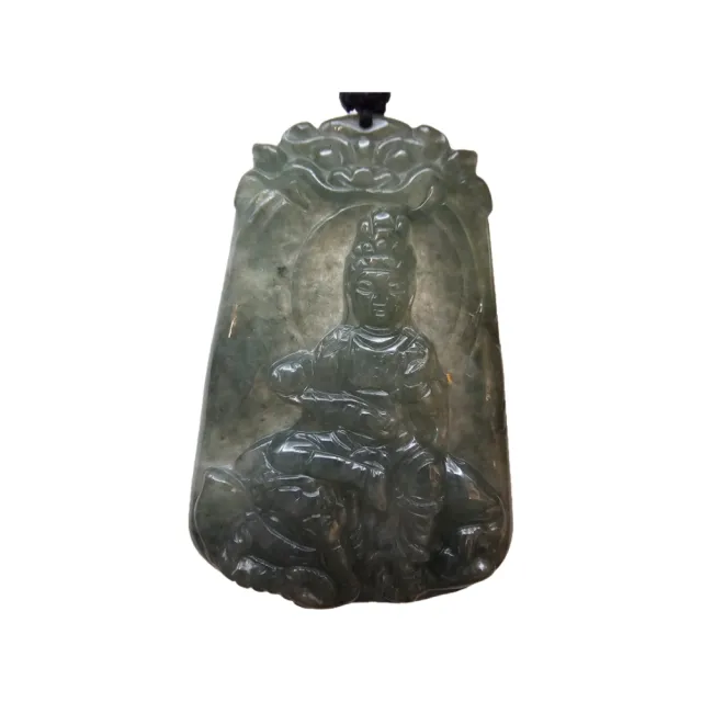 【藏古祥館】翡翠觀音 SBA02 (宗教開運 翡翠)