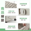 【Zhuyin】頂級75L折疊收納手推車 可平拉萬象4輪款(手推車 買菜車 菜籃車 收納箱 置物車)