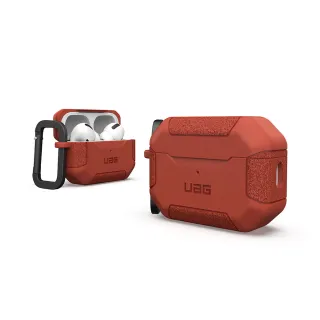 【UAG】AirPods Pro 2 耐衝擊防塵保護殼-橘(UAG)
