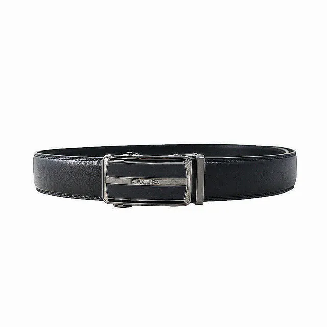 【Valentino Rudy 范倫鐵諾.路迪】紳士自動扣牛皮皮帶腰帶(ZV6915/寬版3.5cm)