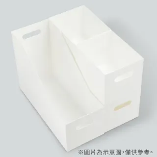 【NITORI 宜得利家居】收納整理盒 CLANE LOW 橫式半格型 WH CLANE 收納盒 整理盒
